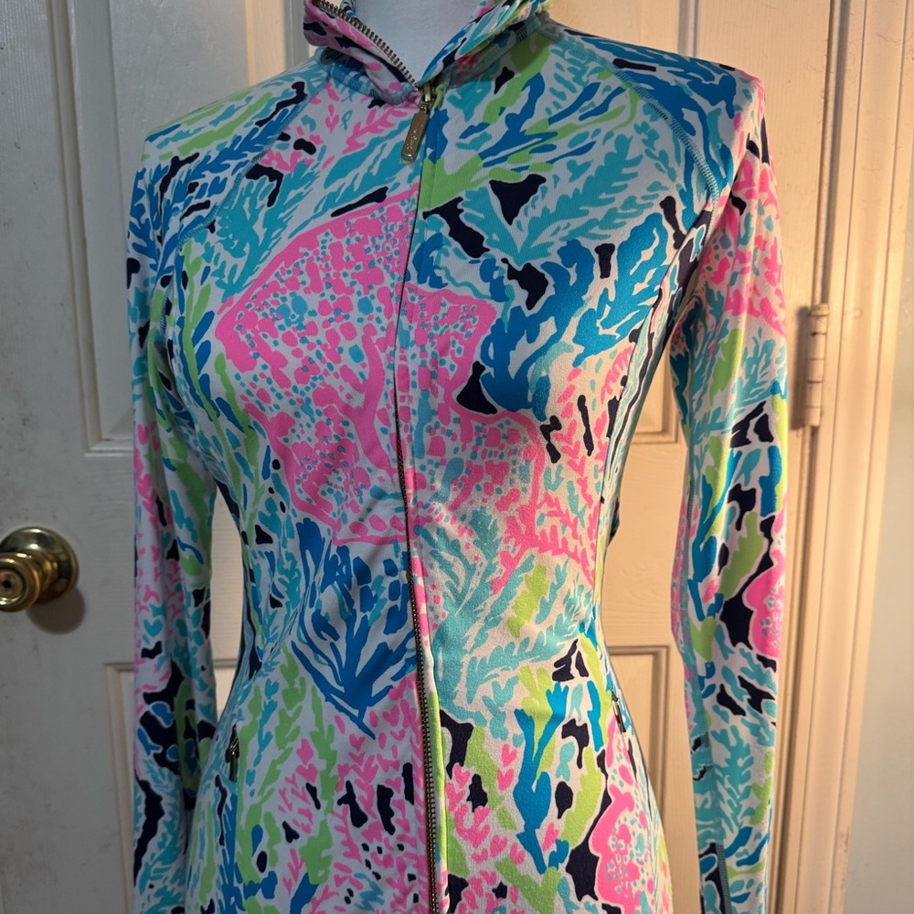 Lilly Pulitzer NWOT size XS zip up jacket